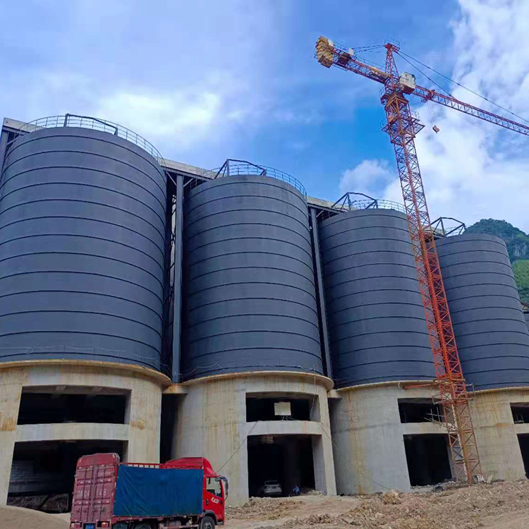 乌海骨料钢板仓建造施工周期从规划到竣工的每一步